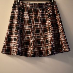 Plaid Skater Skirt